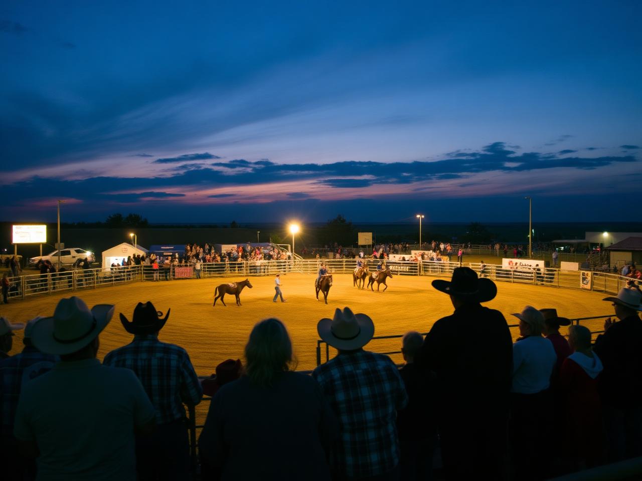 Community rodeo event supported by Skinner Transportation